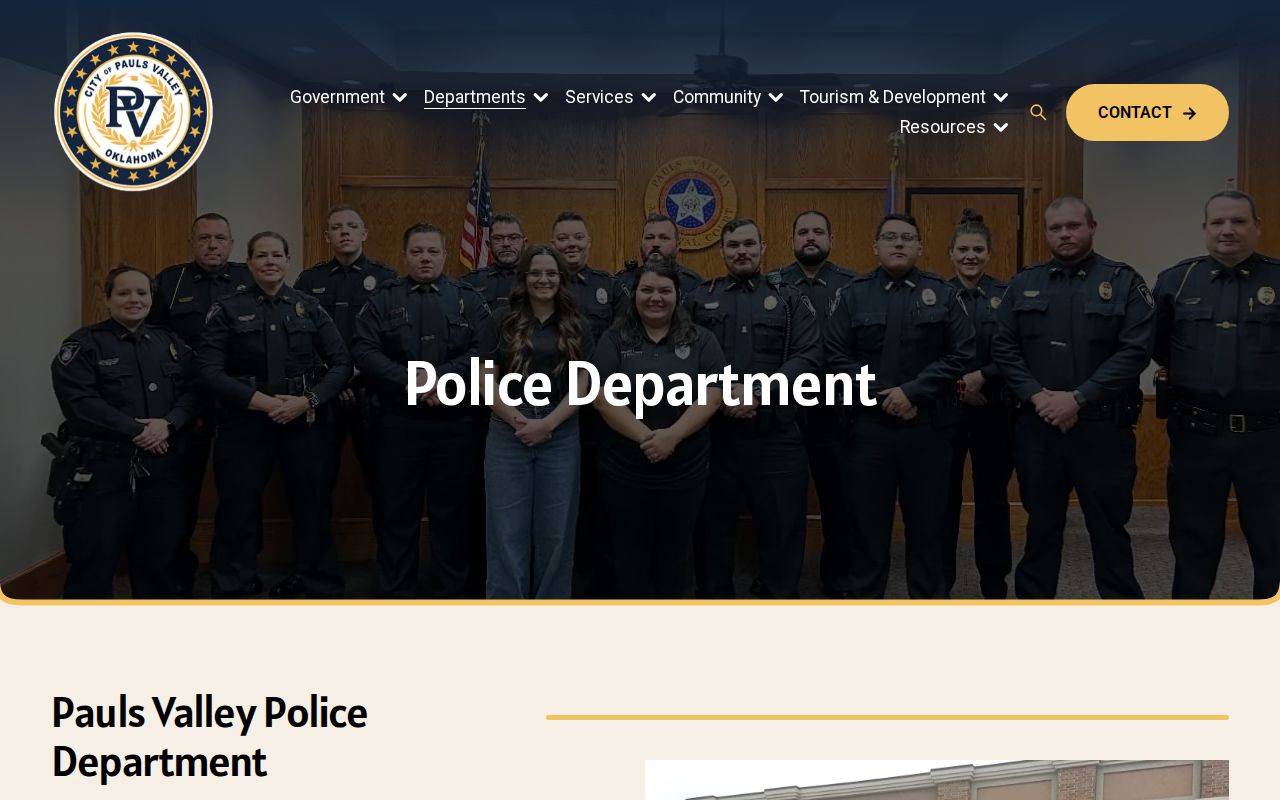 Garvin County city police and municipal warrant routing