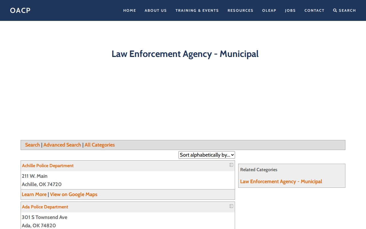 Lindsay municipal agency route for city warrant records